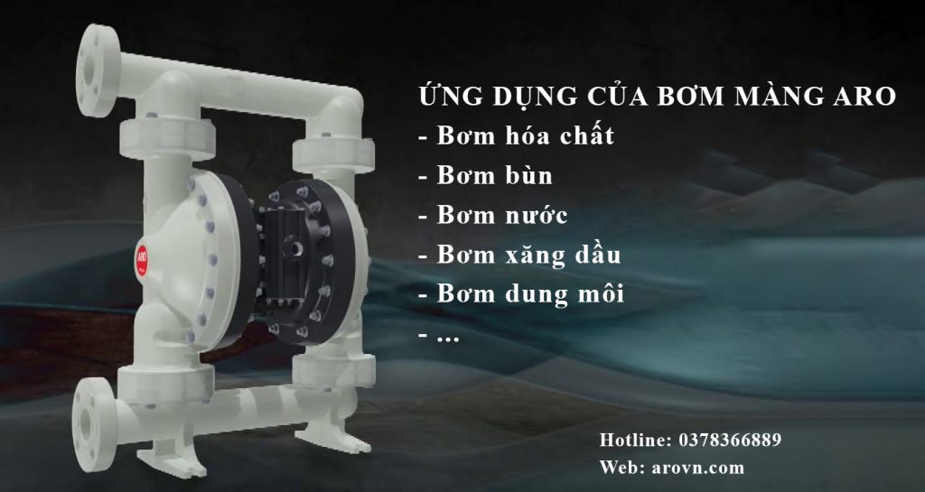 Ứng dụng bơm màng aro